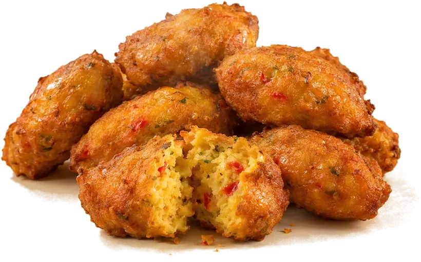 Bollitos aliñados fritos